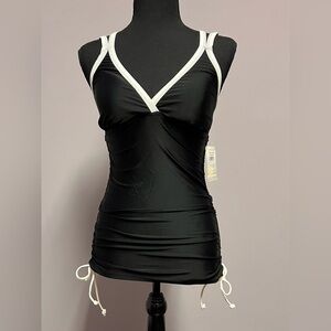 NWT Free Country TANKINI Top SWIM SUIT Women’s SMALL S